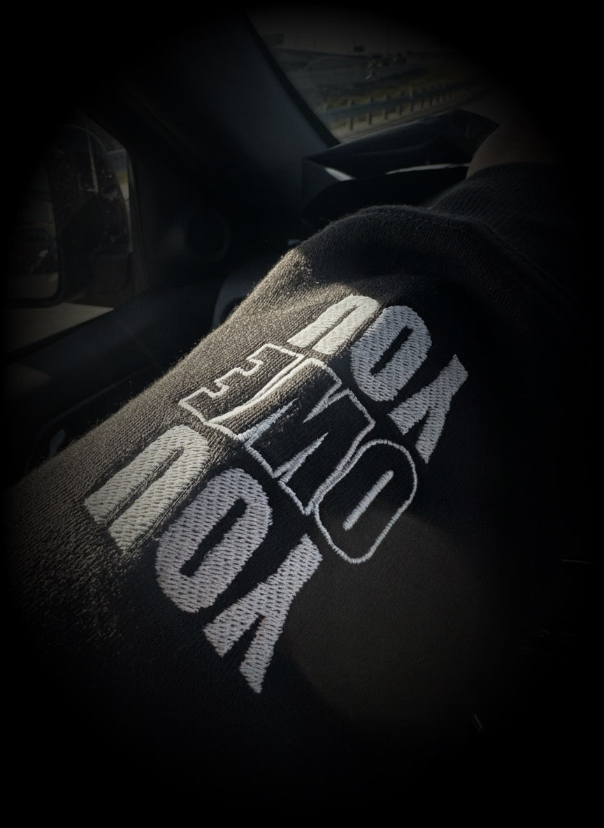 You Owe You Embroidered Hoodie