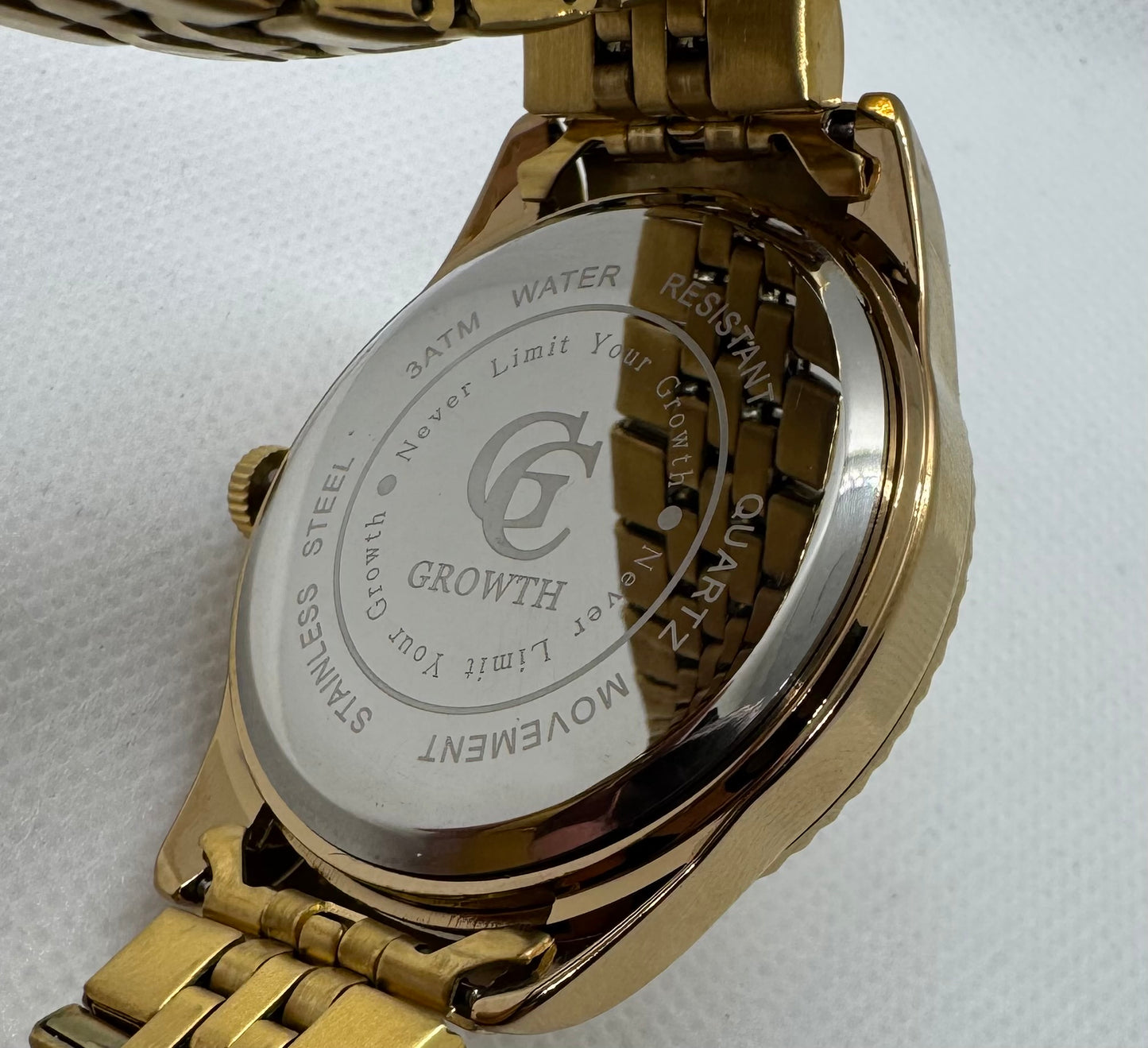 GC Gold Luxury Watch (Hollow Band)