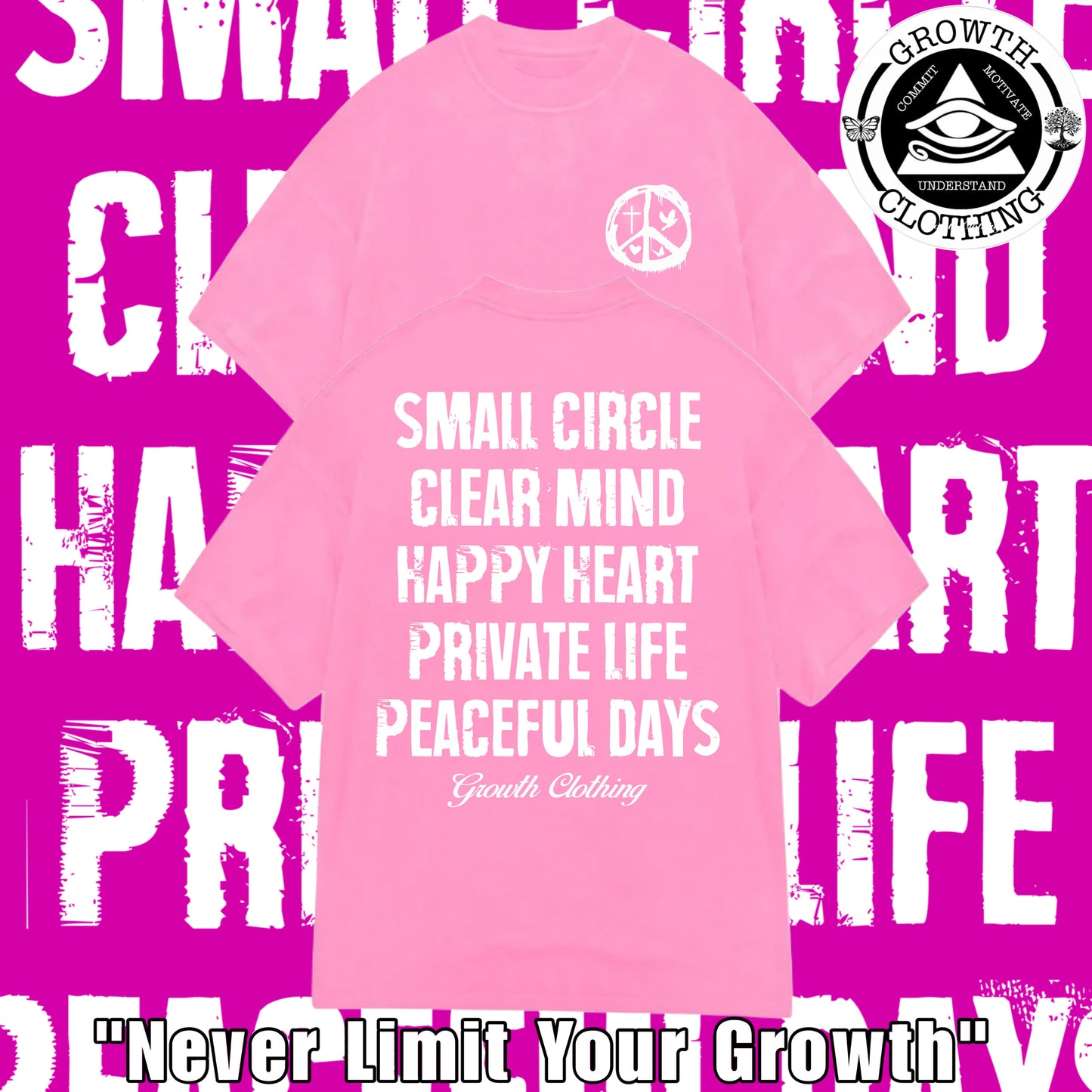 Peaceful Days (Glow in the dark cross) Short Sleeve Heavyweight Unisex Tee