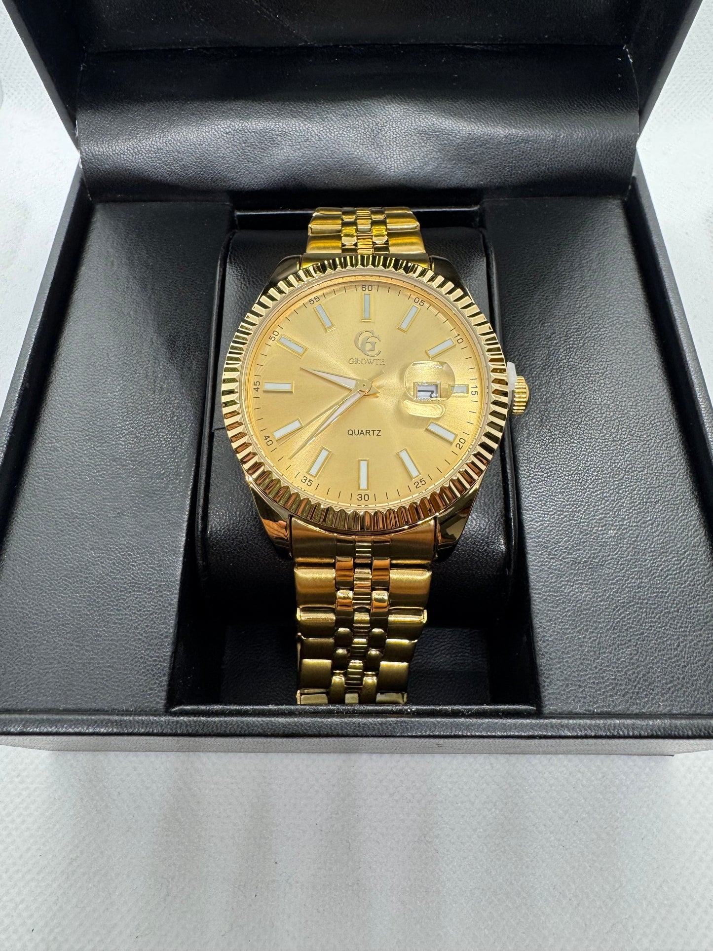 GC Gold Luxury Watch (Hollow Band)