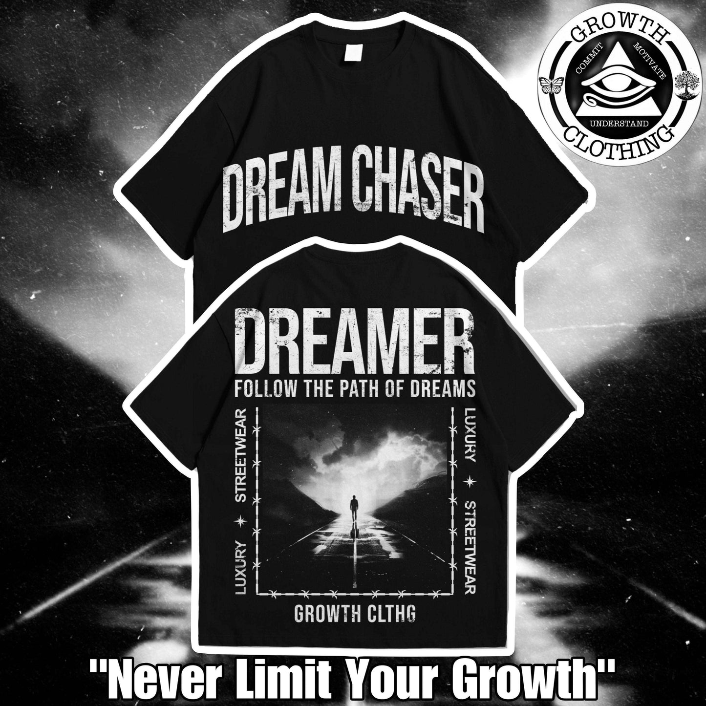 Dream Chaser Short Sleeve Heavyweight Unisex Tee