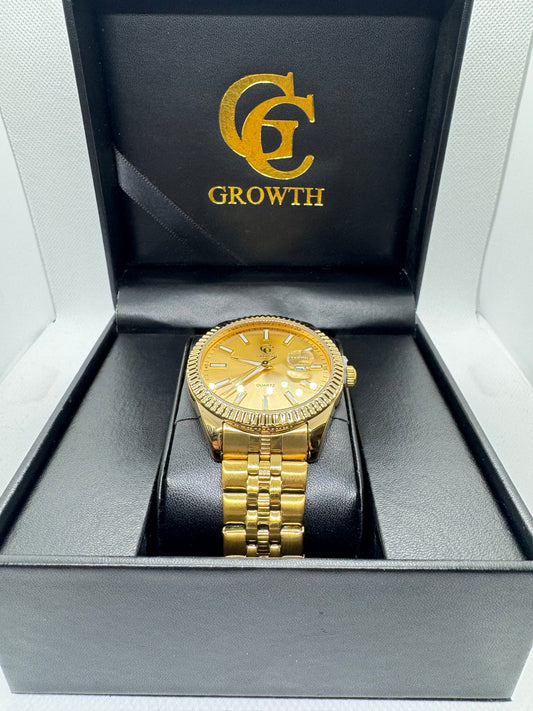 GC Gold Luxury Watch (Hollow Band)